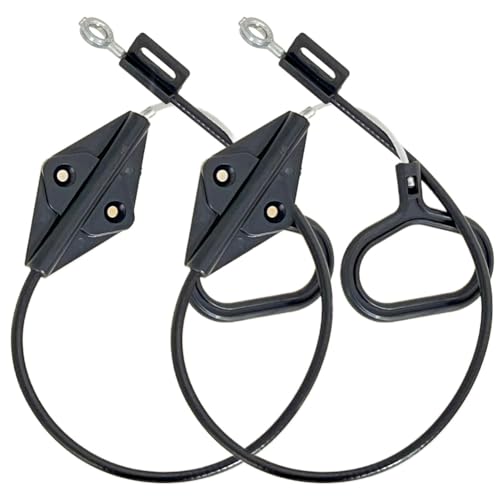 Richeyty D-Ring-Ersatzgriff für Liegestuhl, für Lazyboy-Griffkabel, Entriegelungskabel, Ersatzteile für Couchliege, 2er-Pack von Richeyty