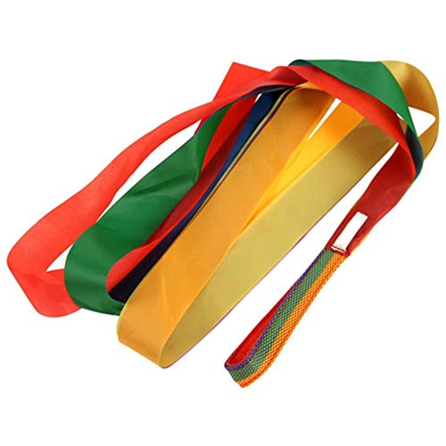 Regenbogen Bänder Kinder Tanz Band Kinder Jongliertücher Gymnastikband Kinder Rainbow Ribbon Rhythmik Band Regenbogen Tücher Für Kinder von Richolyn