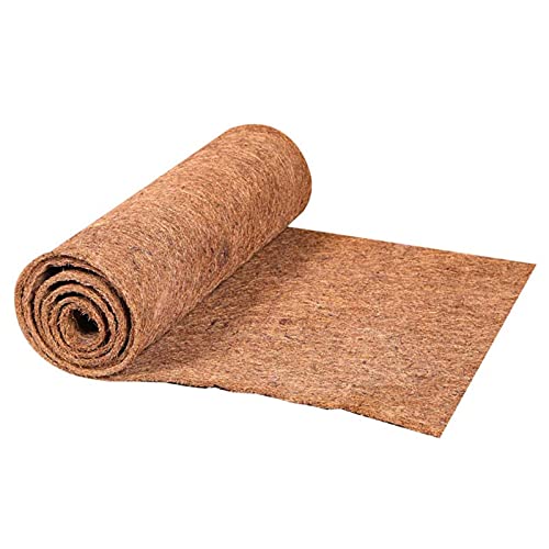 Richolyn Kokosmatte Für Pflanzen, Kokosmatte Pflanzenschutz Schneidbare Kokosfasermatte Kokos Reptile Mat Natürliche Coco Fiber Liner Für Blumenampel, Hängekörbe, Hängeampel von Richolyn