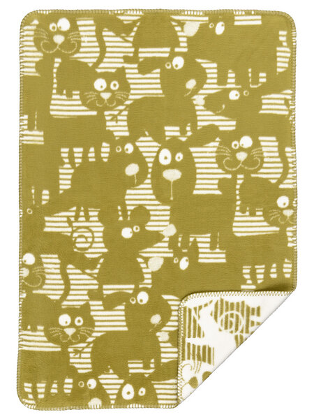 Richter Textilien Baby und Kinderdecke Pets 75 x 100 cm / 100 x 150 cm Bio-Baumwolle von Richter Textilien
