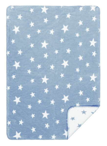 Richter Textilien Babydecke New Stars 75*100 cm reine Bio-Baumwolle von Richter Textilien