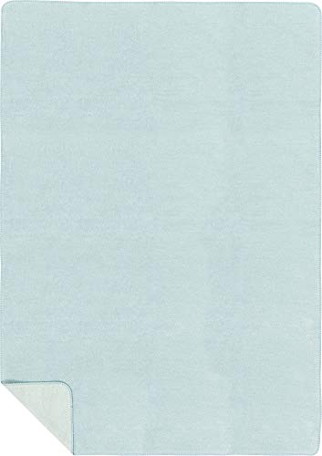 Unbekannt Richter Textilien Bio Wohndecke Baumwolle Mint Größe 150x200 cm von Richter Textilien