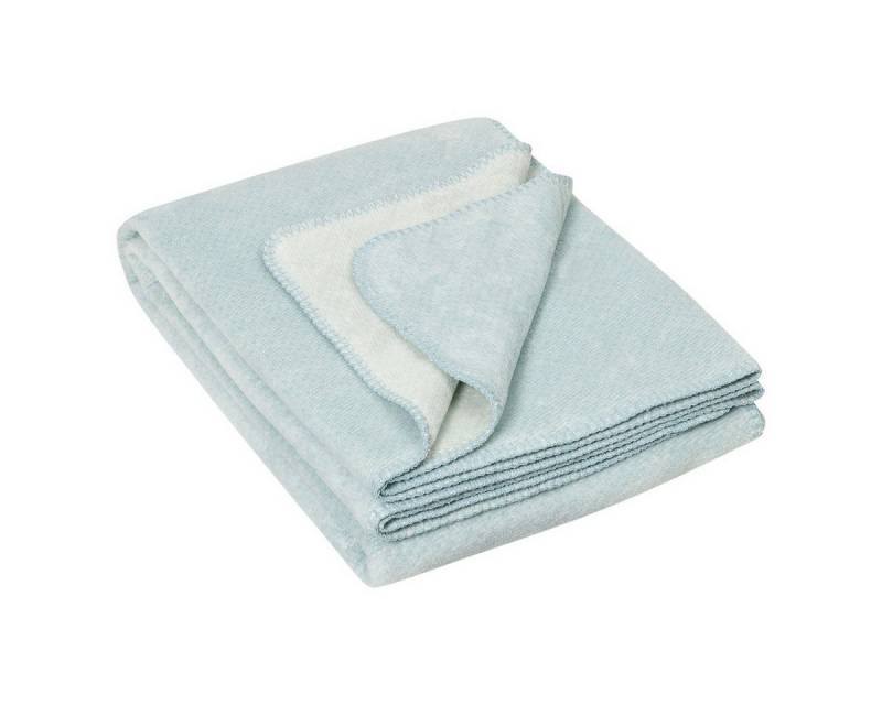 Wohndecke Melange, Richter, elegante Kuscheldecke aus 100% Bio Baumwolle von Richter