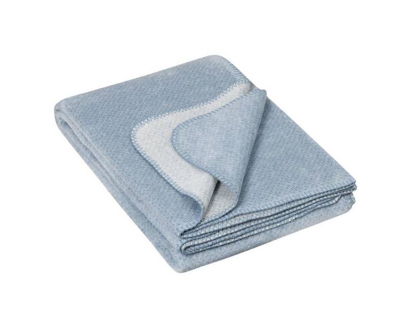 Wohndecke Melange, Richter, elegante Kuscheldecke aus 100% Bio Baumwolle von Richter