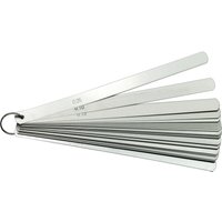 Fühlerlehre 0,05-1mm - konische Maßlehre - Messlehre zum Messen der Spaltmaße, 20 Blätter in Metallscheide - Richter Fühlerlehre 0,05-1mm - konische Maßlehre - Messlehre zum Messen der Spaltmaße, 20 Blätter in Metallscheide - Richter von Richter
