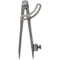 Bogenzirkel mit Bleistifthalter 300mm - Stellbogen - Klemmschraube - gehärtete Spitzen - Richter Bogenzirkel mit Bleistifthalter 300mm - Stellbogen - Klemmschraube - gehärtete Spitzen - Richter von Richter