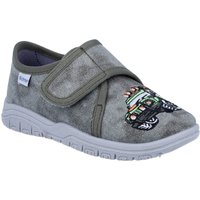 Richter Hausschuh "Mailo WMS: Mittel", Klettschuh mit WMS, Größenschablone zum Download von Richter