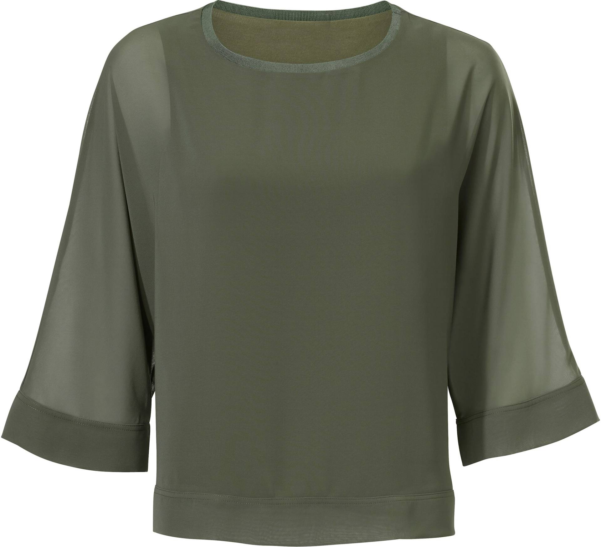 Blusenshirt in oliv von heine von heine