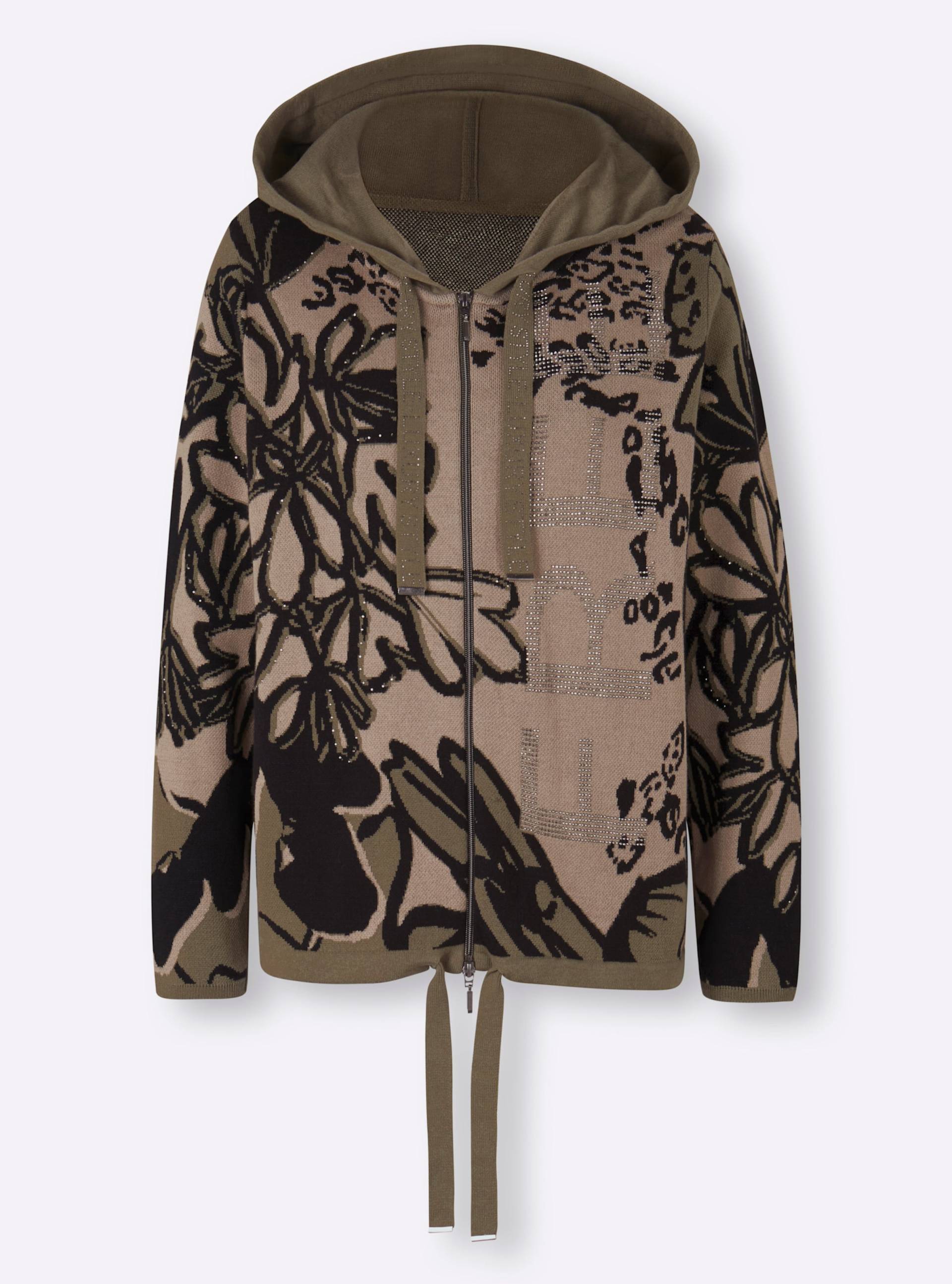 Jacquardstrickjacke Jacquardstrickjacke von heine