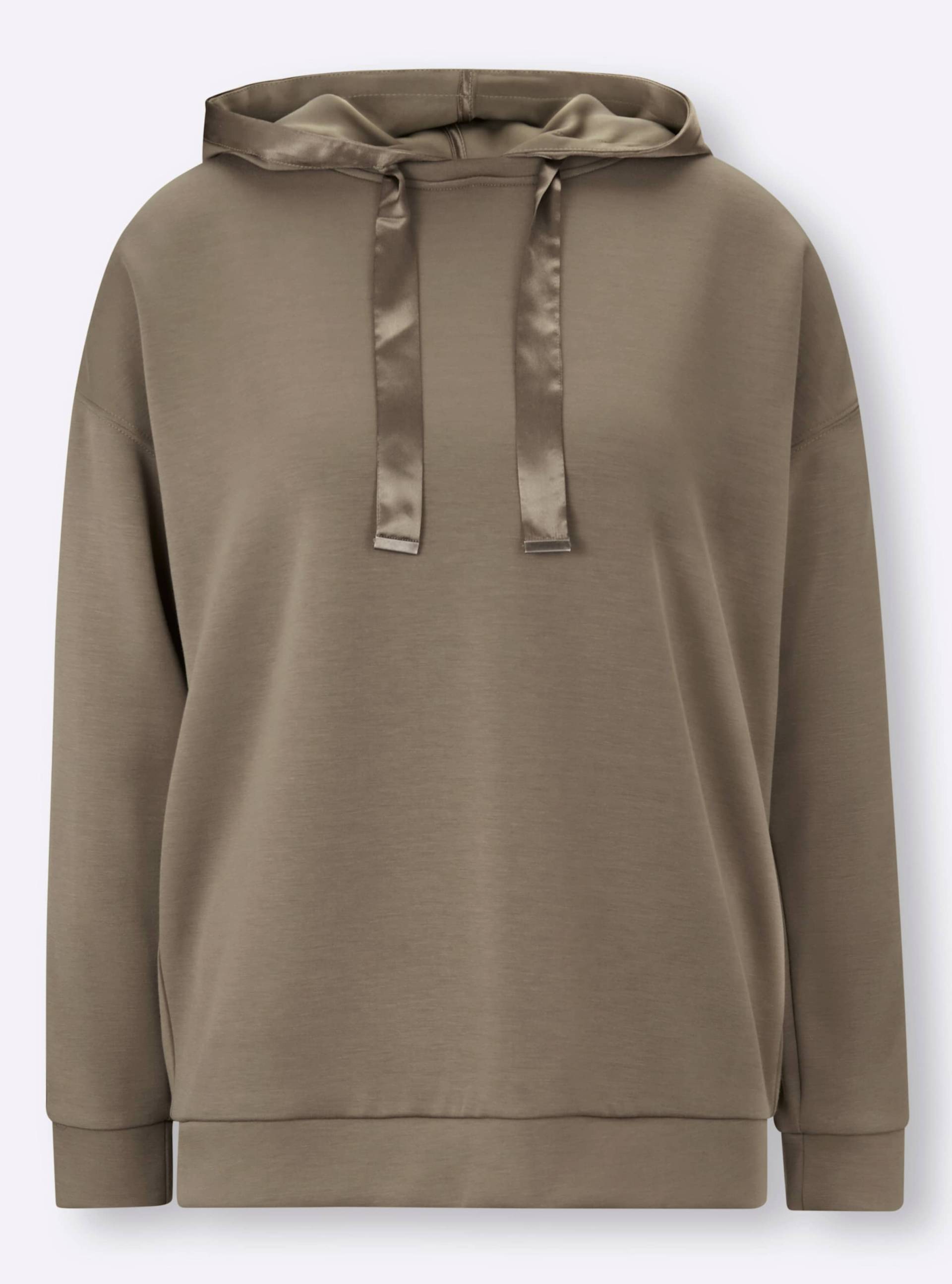 Sweatshirt in khaki von heine von heine