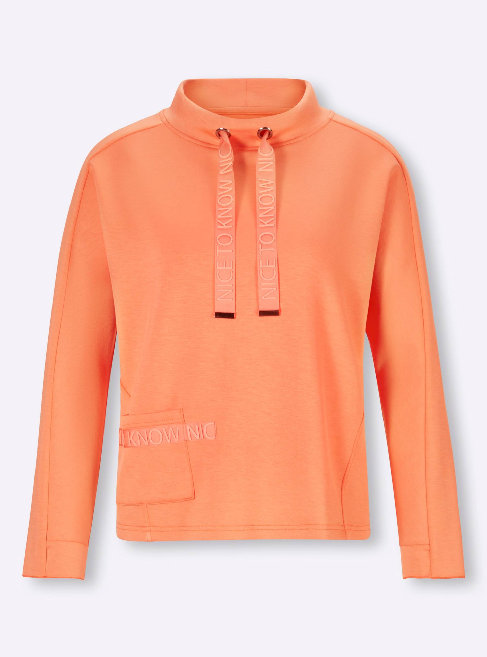 Sweatshirt in mandarine von heine von heine