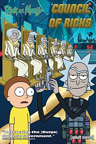 Rick and Morty Poster Council of Ricks Plakat | Bild 91x61 cm von Rick and Morty