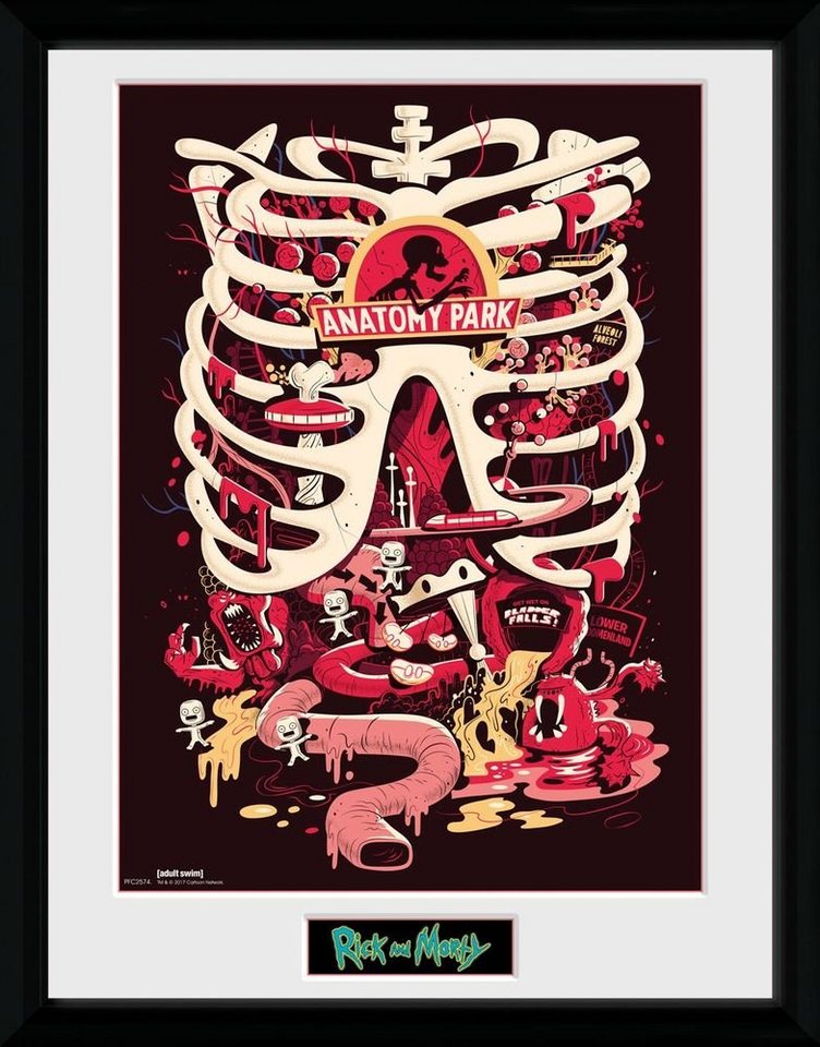 Rick and Morty Kunstdruck von Rick and Morty