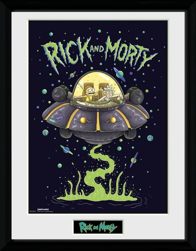 Rick and Morty Kunstdruck von Rick and Morty