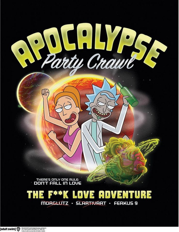 Rick and Morty Poster von Rick and Morty