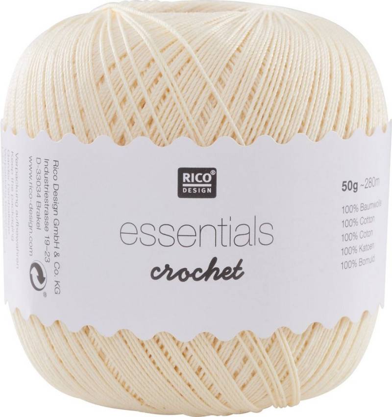 Rico Design Essentials Crochet Häkelwolle, 280 m von Rico Design