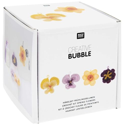 Häkelset Bubble "Frühlingsblumen" von Rico Design