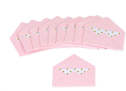 Mini-Briefumschläge – Karten und Umschläge, rosafarben von Rico Design