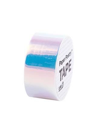 Mirror Rainbow Tape, Weiß von Rico Design