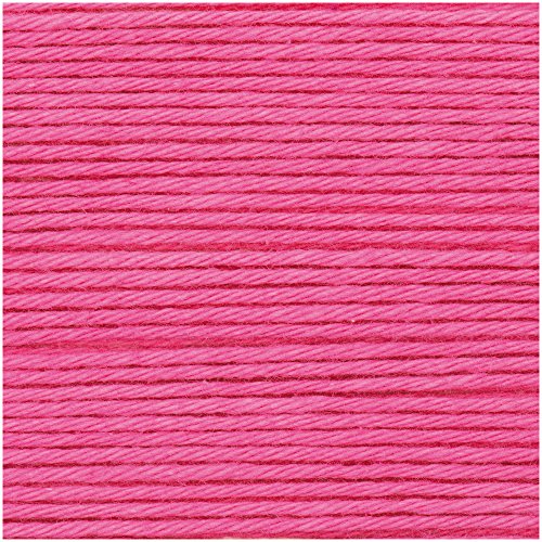 Neu 2018!!! 25g Ricorumi dk - Farbe: 014 - pink - feine Baumwolle zum Häkeln von Amigurumi-Figuren oder Topflappen. von Rico Design