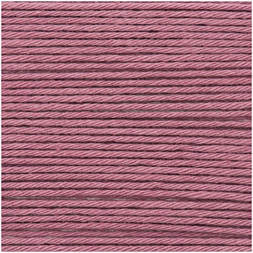 Neu 2018!!! 25g Ricorumi dk - Farbe: 19 - Mauve - feine Baumwolle zum Häkeln von Amigurumi-Figuren oder Topflappen. von Rico Design