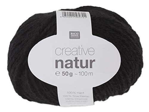 Rico Creative Natur, 50g Schwarz von Rico Design