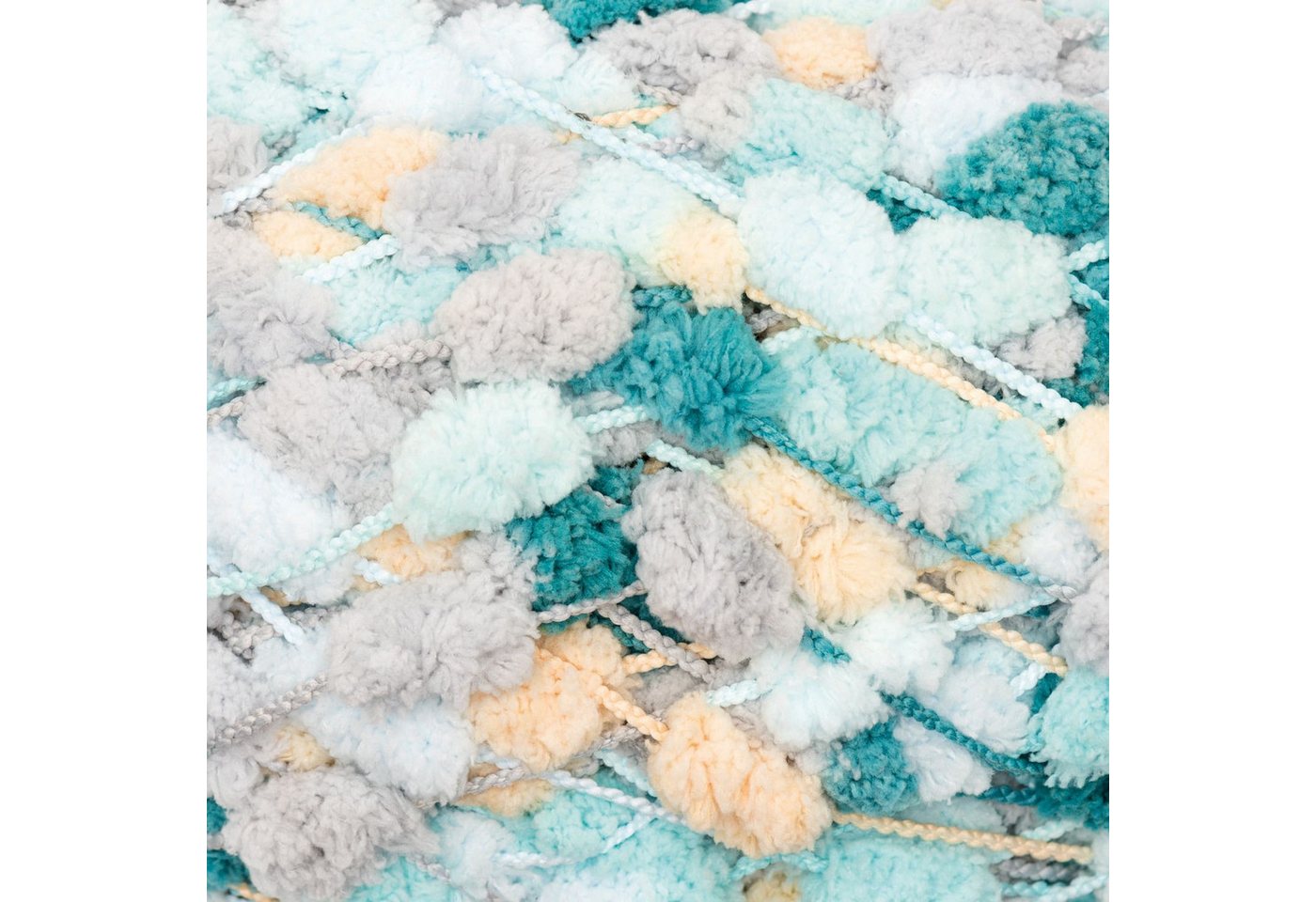 Rico Design 200g Rico Design Pompon Print Effektgarn von Rico Design