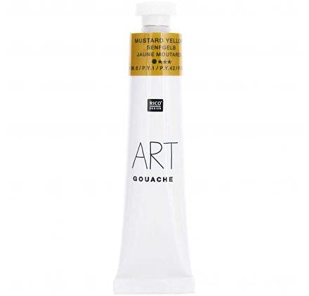 Rico Design 22 ml Tube Gouache ART' Senfgelb Rico Design 22 ml Tube Gouache ART' Senfgelb von Rico Design