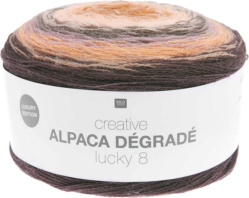 Rico Design Alpaca Dégradé Lucky 8 Häkelwolle, 800 m Rico Design Alpaca Dégradé Lucky 8 Häkelwolle, 800 m von Rico Design