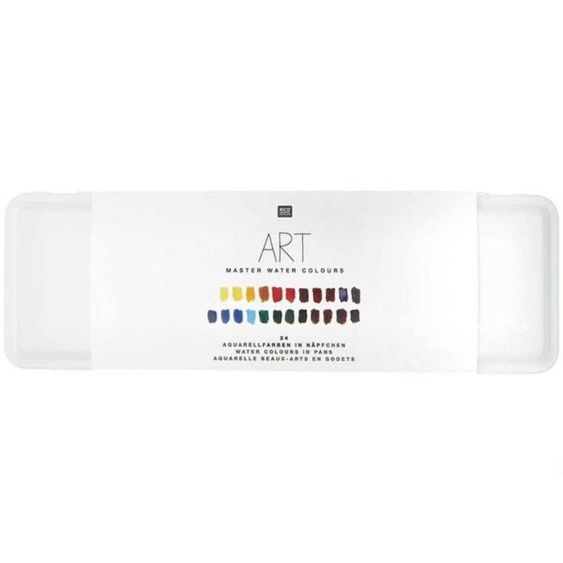 Rico Design Aquarellfarbe ART Master Aquarellfarben - 24 Farben von Rico Design