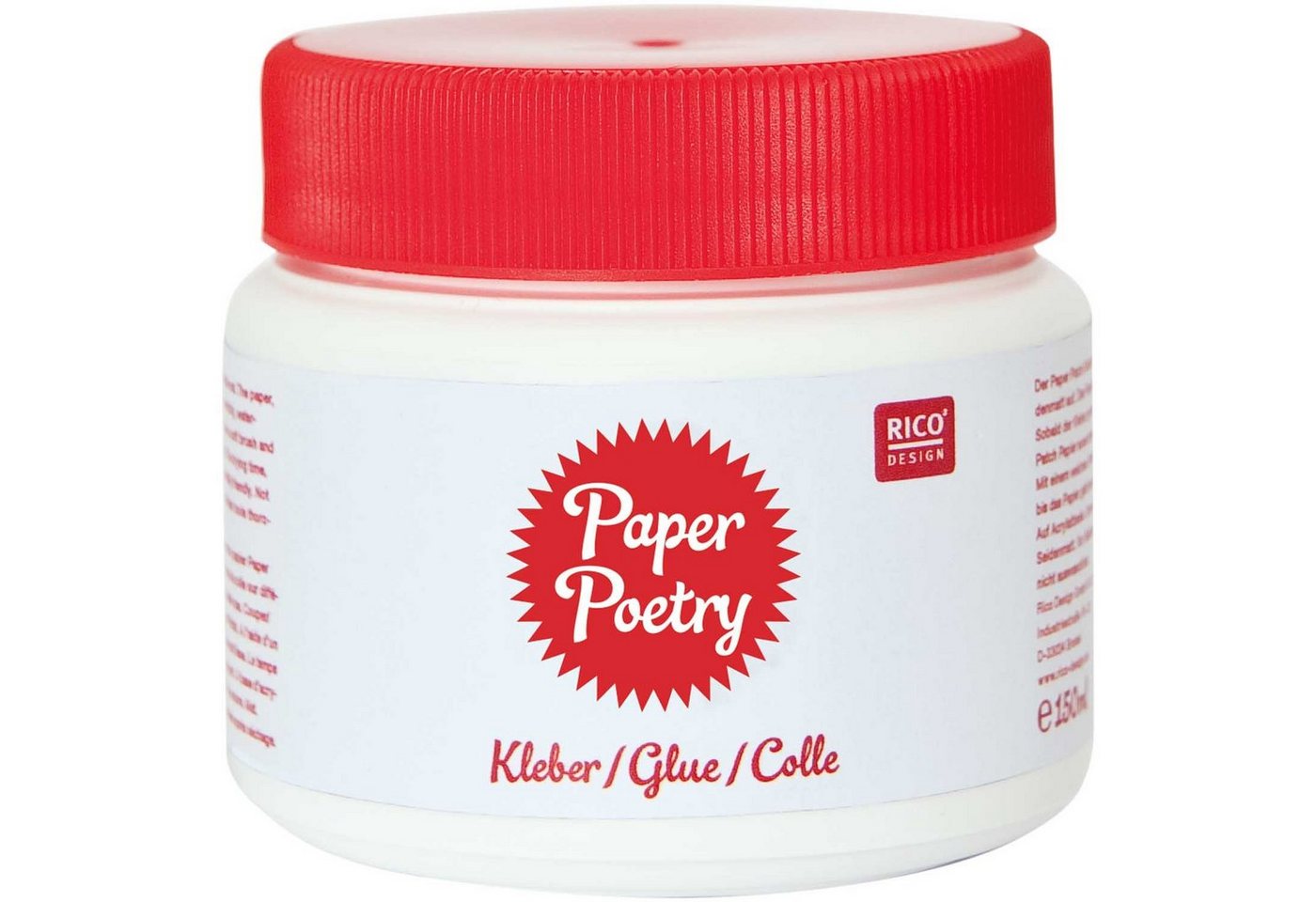 Rico Design Bastelkleber Paper Poetry Kleber 160g Rico Design Bastelkleber Paper Poetry Kleber 160g von Rico Design