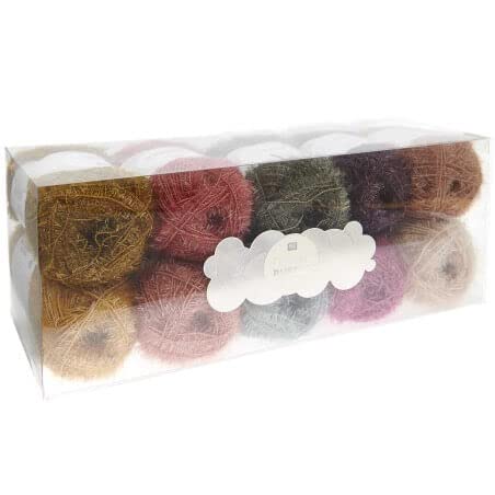 Rico Design Creative Bubble Set, 10 Farben á je 50g (Earthy) von Rico Design