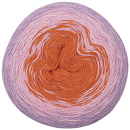 Rico Design Creative Cotton dégradé 200g 800m rosa-orange von Rico Design