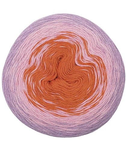 Rico Design Creative Cotton dégradé 200g 800m rosa-orange von Rico Design
