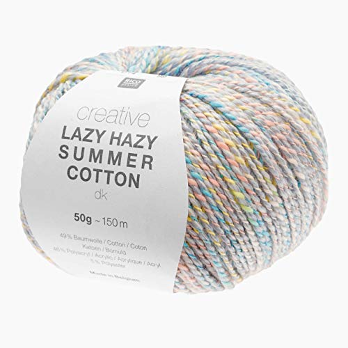 Rico Design Creative Lazy Hazy Summer Cotton DK, 50 g, ca. 145 m Patina Patina von Rico Design