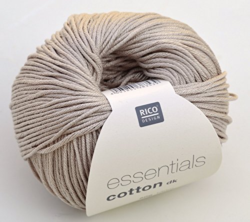 Rico Design Essentials Cotton Häkelnadel, beige von Rico Design