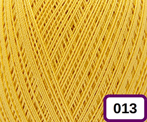 Rico Design Essentials Crochet, 100 Prozent Baumwolle, gelb von Rico Design