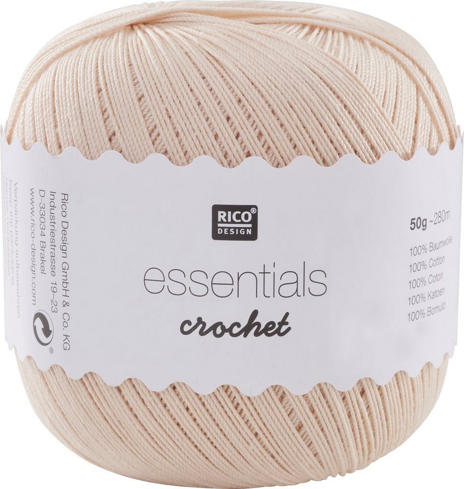 Rico Design Essentials Crochet Häkelwolle, 280 m Rico Design Essentials Crochet Häkelwolle, 280 m von Rico Design
