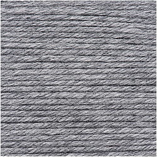 Essentials Mega Wool Chunky Grau, 100 g von Rico Design