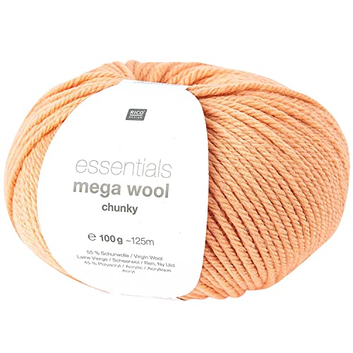 Rico Design Essentials Mega Wool Chunky, 100 g Lachs Rico Design Essentials Mega Wool Chunky, 100 g Lachs von Rico Design
