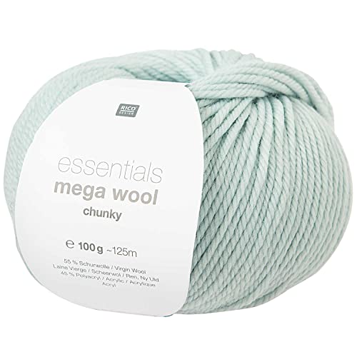 Rico Design Essentials Mega Wool Chunky, 100 g Mint von Rico Design