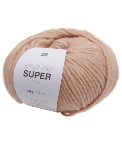 Rico Design | Essentials Super Aran | 50g 100m Puder von Rico Design