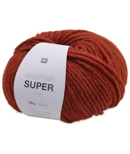 Rico Design | Essentials Super Aran | 50g 100m rost von Rico Design