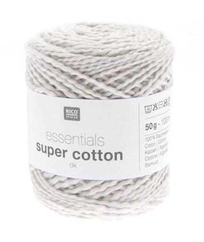 Rico Design Essentials Super Cotton DK Color: 04 Ecru von Rico Design
