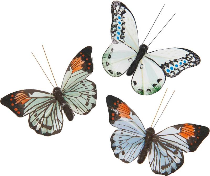 Rico Design Gartenstecker Schmetterling mit Clip filigran von Rico Design
