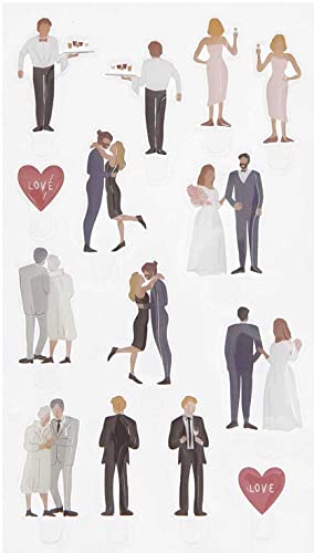 Rico Design Gel Sticker FIGURICO 1 Bogen 19,5x9,5cm Aufkleber kleben Kleber Stickeralbum Sticker aufkleben Hochzeit "Klassik" Rico Design Gel Sticker FIGURICO 1 Bogen 19,5x9,5cm Aufkleber kleben Kleber Stickeralbum Sticker aufkleben Hochzeit "Klassik" von Rico Design