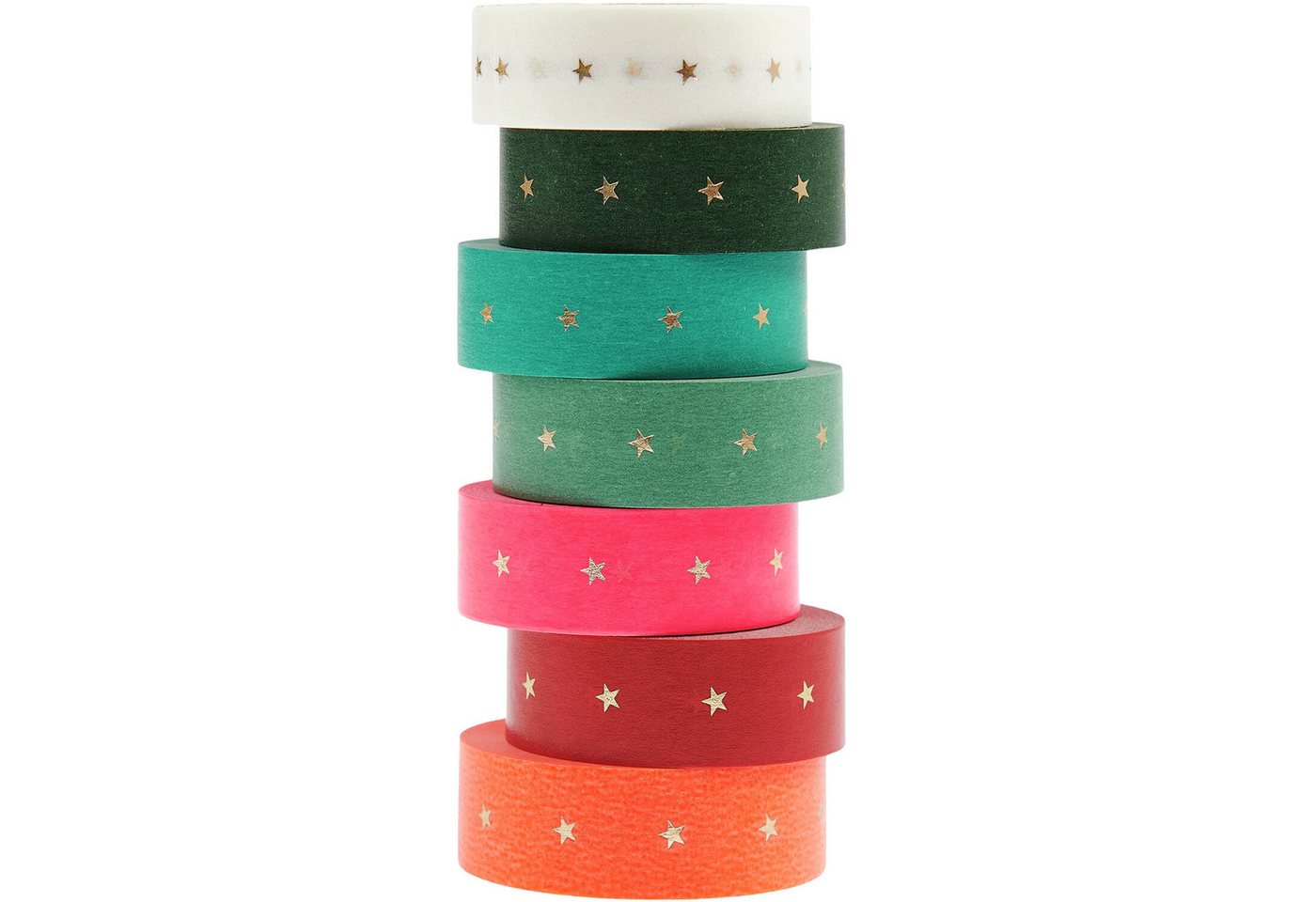 Rico Design Klebeband Tape-Set Sterne 7 Stück von Rico Design