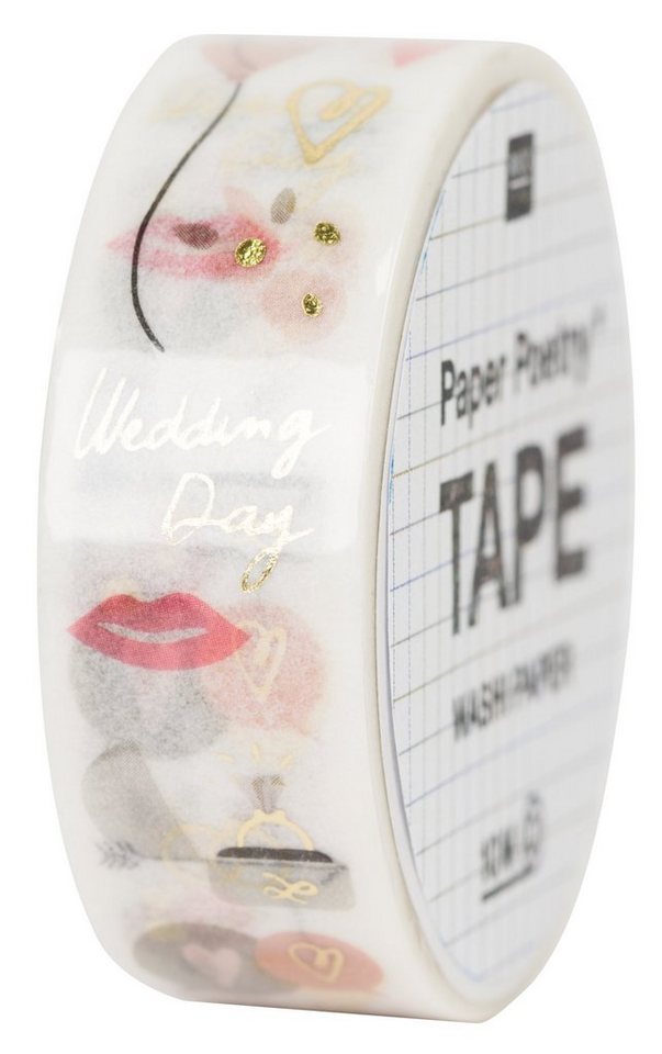 Rico Design Klebeband Wedding Day 10 m lang von Rico Design