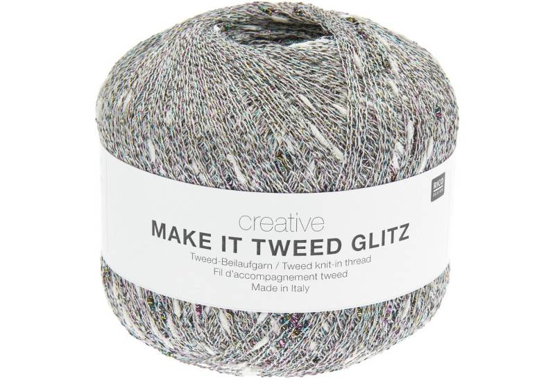 Rico Design Make It Tweed Glitz Häkelwolle, 50 g, 525 m von Rico Design