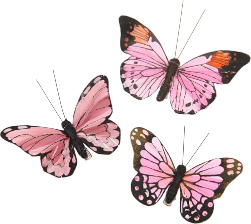 Rico Design Schmetterling mit Clip Dekostecker Frühling Set Dekofigur Tischdeko Fensterbank Garten Dekoaccessoire Schmetterlingsclip Kreatives Basteln Frühlingsdeko Innenbereich Rosatöne Rico Design Schmetterling mit Clip Dekostecker Frühling Set Dekofigur Tischdeko Fensterbank Garten Dekoaccessoire Schmetterlingsclip Kreatives Basteln Frühlingsdeko Innenbereich Rosatöne von Rico Design